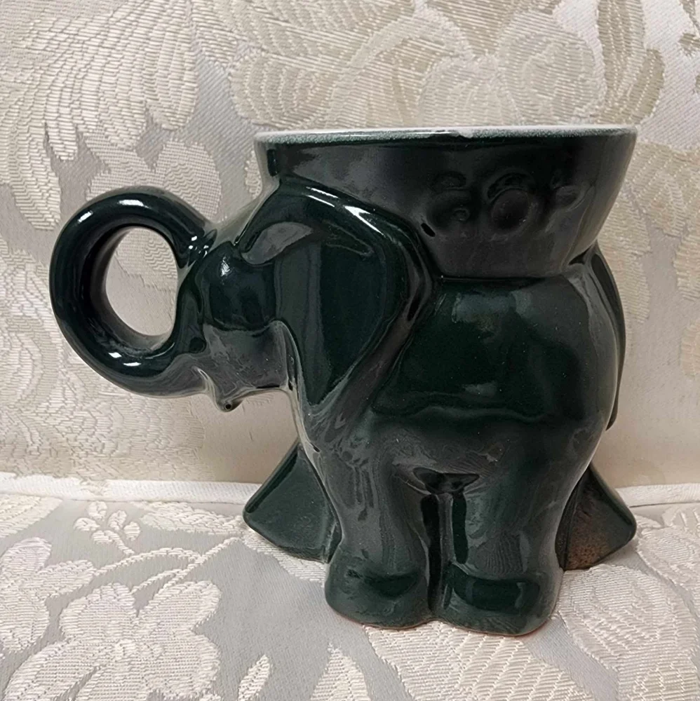 1993 Frankoma Pottery GOP Mug elephant